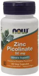 Now Foods NOW Foods tsinkpikolinaat, 50 mg &ndash; 60 kapslit