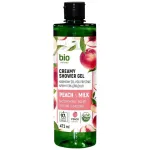 Bio Naturell Bio Naturell, Bio Naturell, Virsik ja Piim Kreemjas, Niisutav, Du&scaron;igeel, K&otilde;ikidele Nahat&uuml;&uuml;pidele, 437 ml