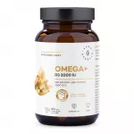 Aura Herbals Aura Herbals Omega+ D3-vitamiin 2000 R&Uuml; - 60 kapslit