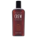 American Crew American Crew klassikaline veganlik 3-in-1 juukse&scaron;ampoon, palsam ja du&scaron;igeel, niisutav, 100 ml