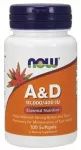 Now Foods NOW Foods vitamiinid A ja D, 10000/400 IU &ndash; 100 kapslit