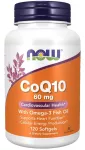 Now Foods NOW Foods CoQ10 koos oomega-3, 60 mg &ndash; 120 kapslit