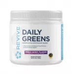 Revive Revive Daily Greens pulber, v&auml;rskete marjade maitsega &ndash; 200 g