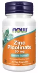 Now Foods NOW Foods tsinkpikolinaat, 50 mg &ndash; 30 kapslit