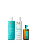 Moroccanoil Moroccanoil-komplekt: Niisutav parabeenivaba juuksepalsam, mis niisutab ja annab l&auml;iget, 250 ml + Niisutav parabeenivaba juukse&scaron;ampoon, mis niisutab ja annab l&auml;iget, 250 ml