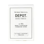 Depot Komplekt, Depot, 500 Beard & Mustache Specifics nr 504, habeme- ja vishaardepuhastuslapid, 12 tk