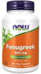 Now Foods NOW Foods Fenugreek, 500 mg &ndash; 250 kapslit