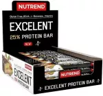 Nutrend Nutrend Excelent 25 % topeltvalgubatoon, sidruni-kohupiima ja vaarika-j&otilde;hvikaga &ndash; 18 x 85 g