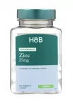 Holland & Barrett Holland & Barretti maksimaalse tugevusega tsinktabletid, 25 mg &ndash; 120 tabletti