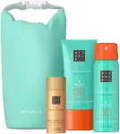 Rituals Rituals komplekt: The Ritual of Karma s&auml;ra andev keha&otilde;li 30 ml + The Ritual of Karma p&auml;ikesekaitsekreem n&auml;ole SPF 30, 50 ml + The Ritual of Karma valge tee p&auml;ikesekaitsepihusti SPF 30, 50 ml