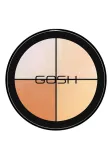 Gosh Gosh, Strobe'n Glow Kit, Ilumisel, Kuma, Valgustav, N&auml;o palett, 001, 4 tooni, 15 g