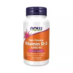 Now Foods NOW Foods D-3-vitamiin, 1000 IU &ndash; 180 kapslit