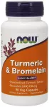 Now Foods NOW Foods Kurkum ja Bromelaiin - 90 kapslit