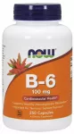 Now Foods NOW Foods B-6-vitamiin, 100 mg &ndash; 250 kapslit