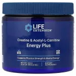 Life Extension Life Extension kreatiini ja atset&uuml;&uuml;l-L-karnitiini energiatoit &ndash; 233 g
