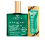 Nuxe Nuxe komplekt: Huile Prodigieuse multifunktsionaalne neroli&otilde;li n&auml;ole, kehale ja juustele 100 ml + Prodigieux neroli du&scaron;igeel k&otilde;ikidele nahat&uuml;&uuml;pidele 30 ml