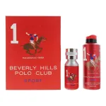 Beverly Hills Polo Club Kingituskomplekt Beverly Hills Polo Club: 1982 - Sport 1, Eau De Toilette, Meestele, 50 ml + 1982 - Sport 1, Anti-Perspirant, Deodorantsprei, Meestele, 175 ml