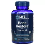 Life Extension Life Extensioni luude taastamine koos K2-vitamiiniga - 120 kapslit