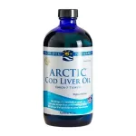 Nordic Naturals Nordic Naturals (Taani etikett) arktilise tursa maksa&otilde;li, 1060 mg apelsinimaitseline &ndash; 473 ml.