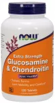 Now Foods NOW Foods gl&uuml;koosamiin ja kondroitiin, eriti tugev &ndash; 120 tabletti