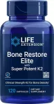 Life Extension Life Extension Bone Restore Elite superpotentsi K2-ga &ndash; 120 kapslit