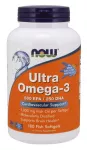 Now Foods NOW Foods Ultra Omega-3 (kalamarja želatiinist pehmed kapslid) &ndash; 180 kalamarjakapslit