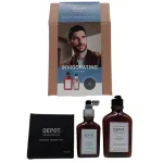 Depot Vigoriseeriv komplekt C komplektide depoo: 100 juukse puhastaja nr 105, multivitamiinikompleks, juukse&scaron;ampoon, juukseplangesekaitsev, 250 ml + 200 juuksehooldus nr 206, juuksehoolduslootsion, vigoriseeriv, 100 ml