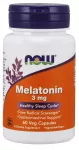 Now Foods NOW Foods Melatoniin, 3mg - 60 kapslit