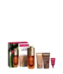 Clarins Clarinsi komplekt: Double Serum, vananemisvastane, igap&auml;evane, seerum, n&auml;ole, 50 ml + Extra-Firming, pinguldav, p&auml;evane, kreem, n&auml;ole, 15 ml + Extra-Firming, kollageeniga, pinguldav, &ouml;ine, kreem, n&auml;ole, 15 ml + Total Eye, lifting, silma&uuml;mbrus ...