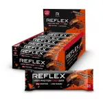 Reflex Nutrition Reflex Nutrition k&otilde;rge valgusisaldusega topeltbatoon, &scaron;okolaadi-karamelli kr&otilde;be &ndash; 12 x 60 g