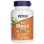Now Foods NOW FOODS Raw Maca 750 mg &ndash; 90 kapslit
