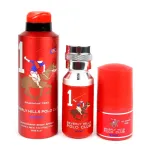 Beverly Hills Polo Club Kingituskomplekt Beverly Hills Polo Club: 1982 - Sport 1, Eau De Toilette, Meestele, 50 ml + 1982 - Sport 1, Anti-Perspirant, Deodorantsprei, Meestele, 175 ml + 1982 - Sport 1, Anti-Perspirant, Deodorant Roll-On, Meestele, 50 ml