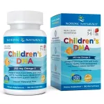 Nordic Naturals Nordic Naturals lastele m&otilde;eldud DHA, 250 mg oomega-3, maasikamaitseline, 180 minigeelkapslit.