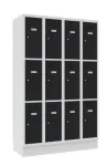 Metallkapp Classic 4R sokliga, 12 sektsiooni
