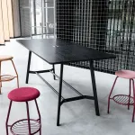 Konverentsilaud MINIMUS HIGH, 240 cm x 110 cm, konfigureeritav
