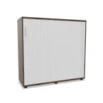 Rulooustega kontorikapp NUWO, 3 riiulit, 1140x1200x420 mm, konfigureeritav