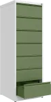 Metallist kartoteegikapp Archive, 1748x608x633 mm, B5-formaadile
