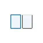Magnetilised m&auml;rgistushoidikud Frames4Docs A5 10 gab sinised