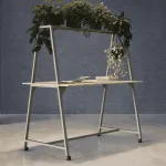Seisulaud AART 2, 160 x 100 x 110H cm, ratastega