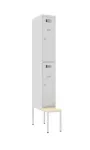 Metallkapp Classic 1R pingiga, 2 sektsiooni