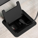 Sisseehitatav pistikupesaplokk Atom 14 | USB A x2, SCHUKO x1, HDMI x1