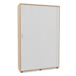NUWO ruloo-ustega kontorikapp, 5 riiulit, 1890x1200x420 mm, konfigureeritav