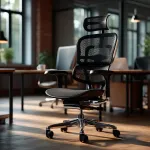 Kontoritool Ergohuman ELITE BS Black FD