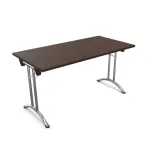 Kokkupandav konverentsilaud FOLD CHROME, 140 x 70 cm; kohandatav