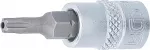 Otsik 1/4" p&auml;he pressitud avaga, viisnurkne TS20x38mm (5184-TS20)