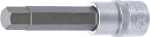 Otsik pressitud otsikusse | pikkus 100 mm | 12.5 mm (1/2") | hex kuuskant 13 mm (4267)