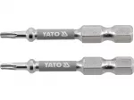 Otsikud | 6,3 mm (1/4") | S2 Ni | T-Star (Torx) T8 | 50 mm | 2 tk (YT-78030)