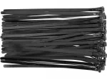 Kaablisidemed mustad | 7,6X250 mm | 50 tk (YT-70674)
