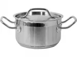Pott kaanega | roostevabast terasest | 16 x 9,5 cm | 1,9 l (YG-00021)
