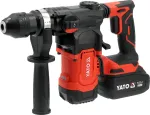 Akutoitel puurvasar | SDS+ 18V 3.8J (BL; 2X4.0AH) (YT-827741)